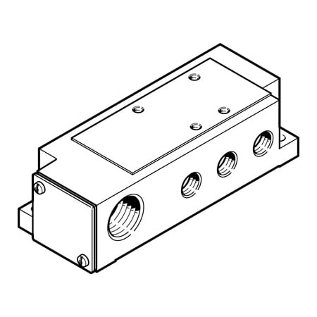 Sub-Base NAUE-1/4-NPT-1-ISO